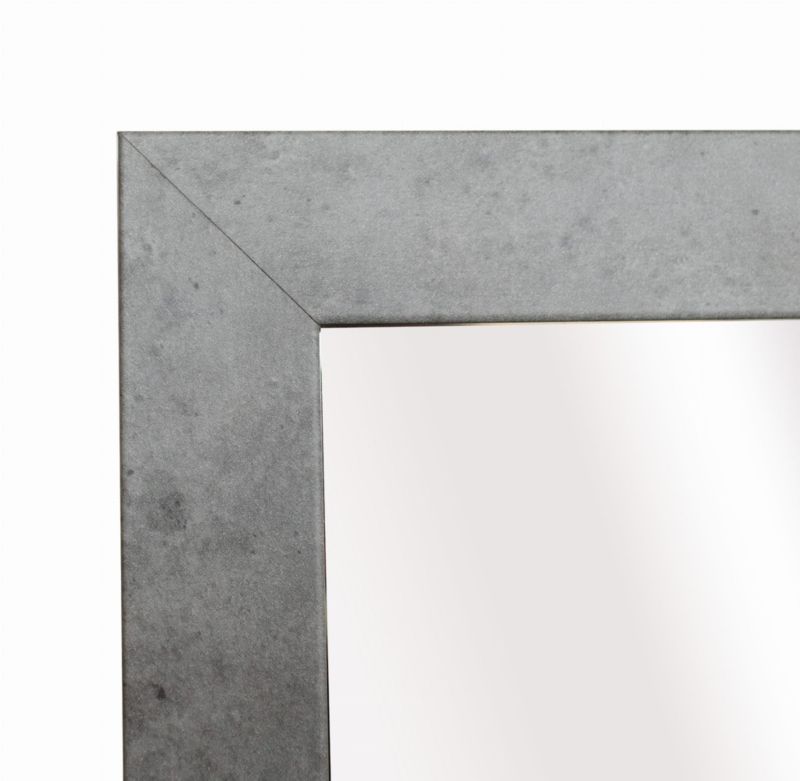 BD Art stående spejl til garderobe i skandinavisk stil 155 x 35,8 cm betonfarve, 1 stk.