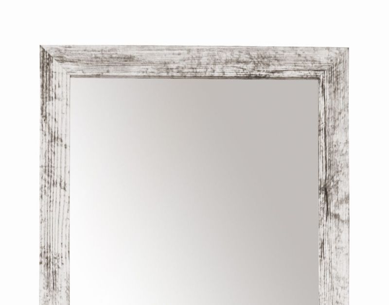 Stående spejl BD art til garderobe i skandinavisk stil 155 x 35,8 cm blegnet fyrretræ 1 stk.