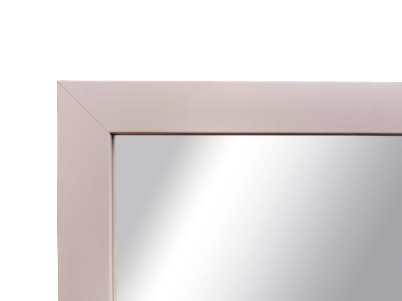 Stående spejl til garderobe BD art 155 x 35,8 cm i rosa Flamingo, 1 stk.