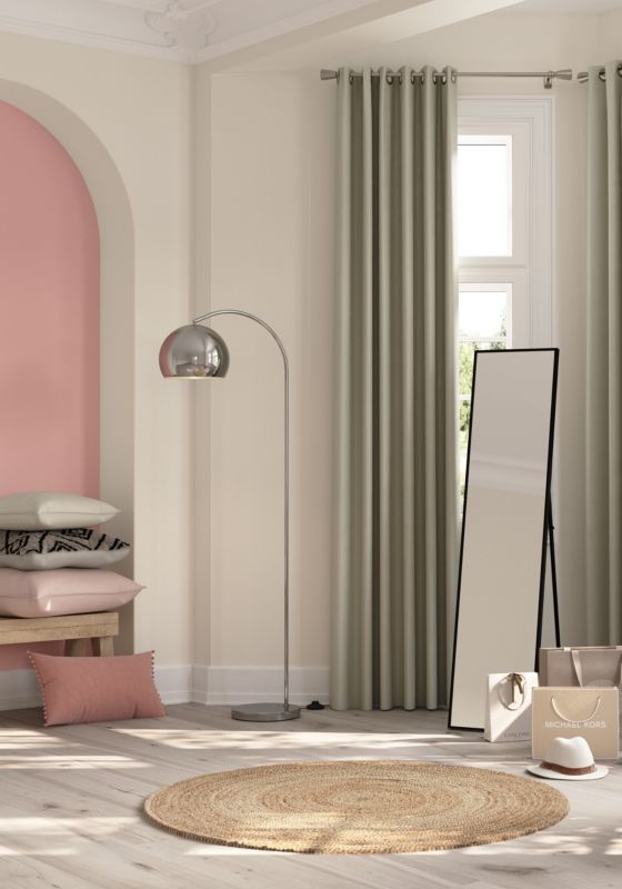 Rektangulært stående spejl 35x150 cm sort aluminium