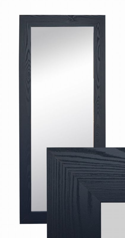 BD art hængespejl i dekorativ ramme 120x50 cm i sibiu-lærkefarve til stue og soveværelse, 1 stk.