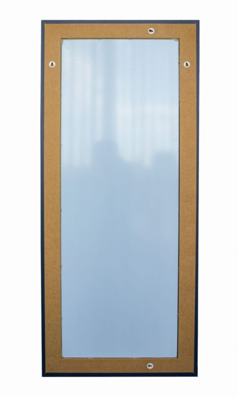 BD art hængespejl i dekorativ ramme 120x50 cm i sibiu-lærkefarve til stue og soveværelse, 1 stk.