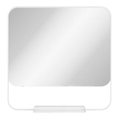 Spejl med hylde GoodHome Maza 60,5 x 47,5 cm hvid