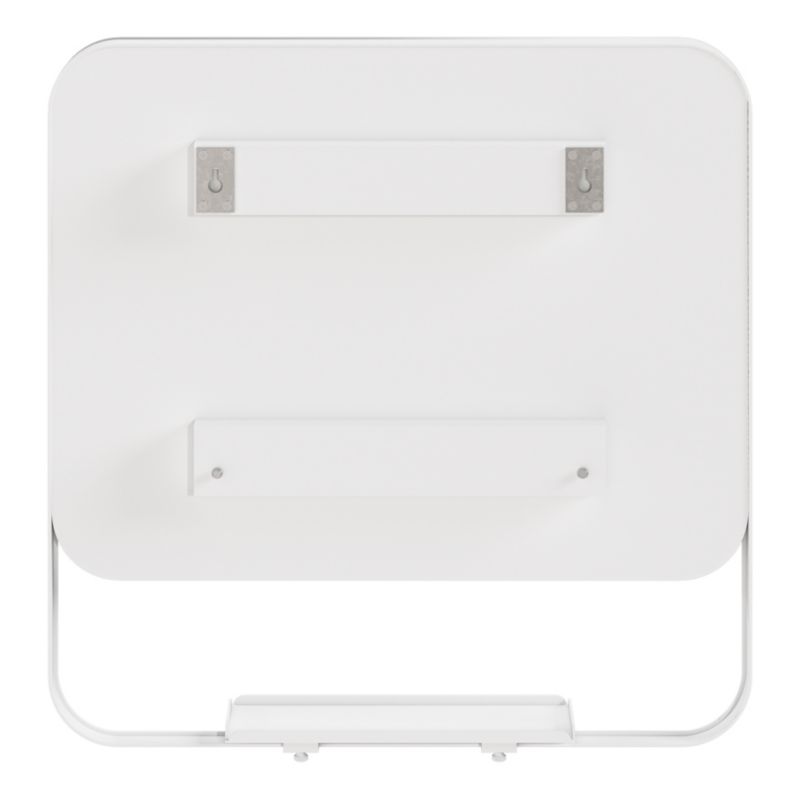 Spejl med hylde GoodHome Maza 60,5 x 47,5 cm hvid