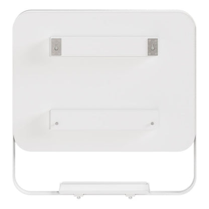 Spejl med hylde GoodHome Maza 60,5 x 47,5 cm hvid