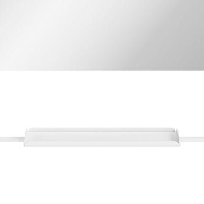Spejl med hylde GoodHome Maza 60,5 x 47,5 cm hvid