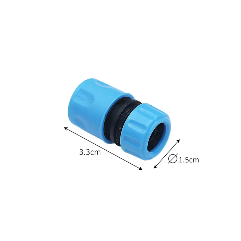 Lynkobling 1/2"-5/8" Blå Plast