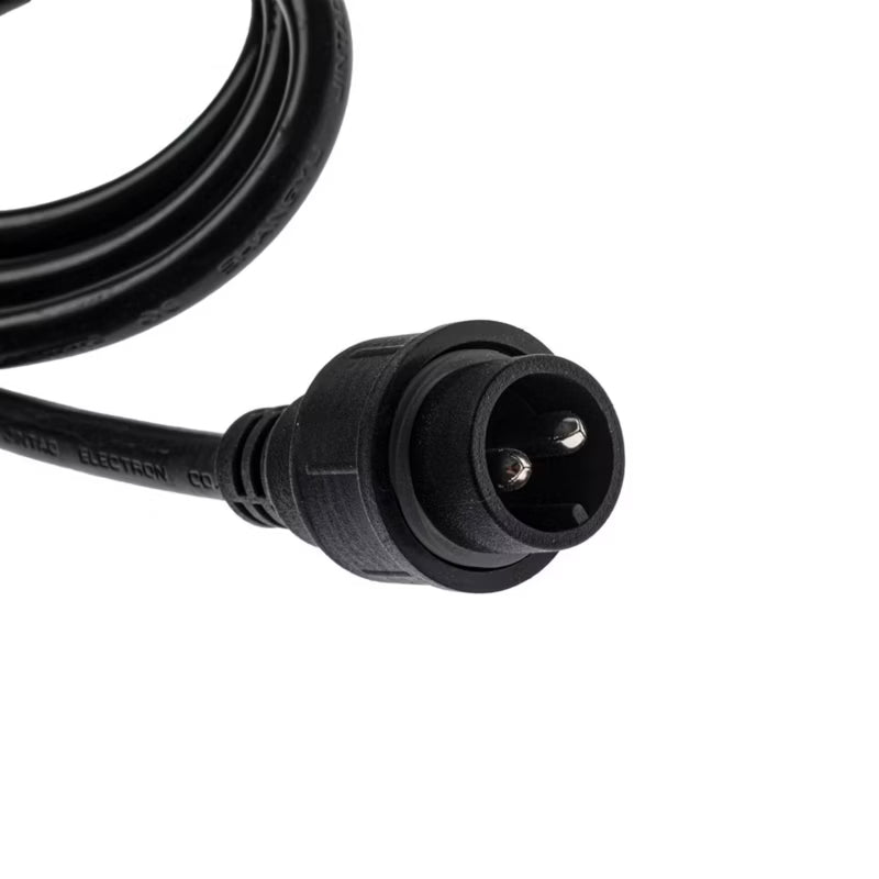 Lyskæde 15x E27 15 m Sort IP44 | 5902693776932