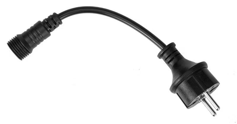 Lyskæde 20 m Sort med 22 Filament Pærer IP65