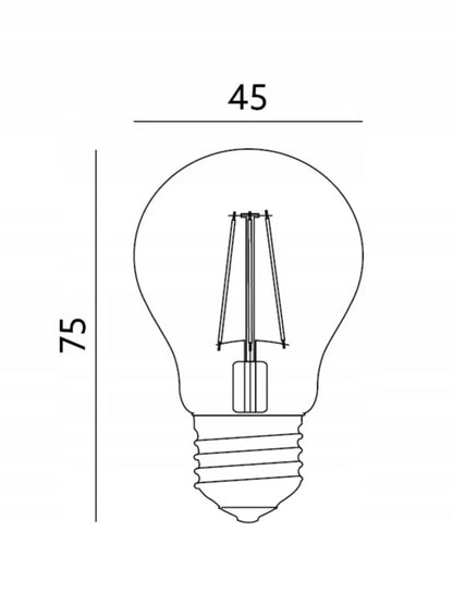 Lyskæde 5 m med LED Pærer og Skærme Sort