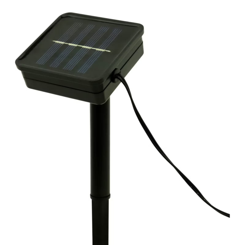 Lyskæde Crackle Ball 8 LED IP44 Hvid