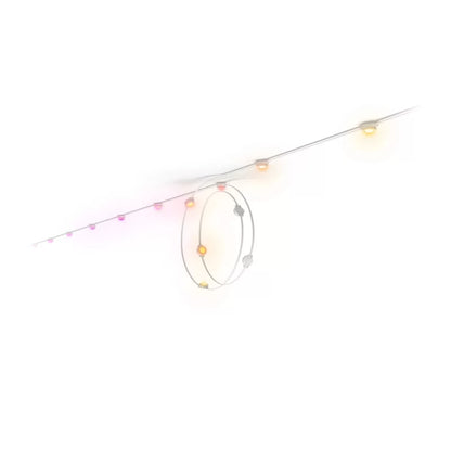 Lyskæde Festavia 18 m 32 LED RGB IP65
