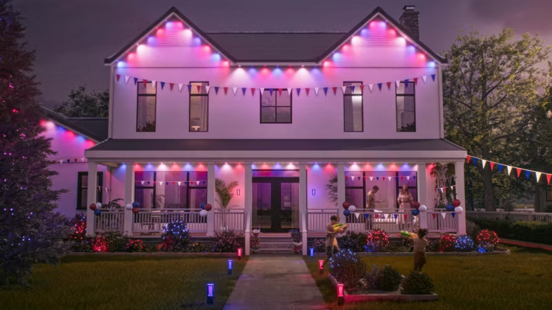 Lyskæde Festavia 18 m 32 LED RGB IP65