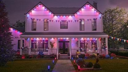 Lyskæde Festavia 18 m 32 LED RGB IP65