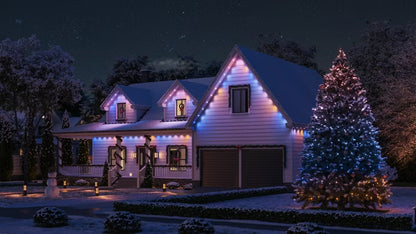 Lyskæde Festavia 18 m 32 LED RGB IP65