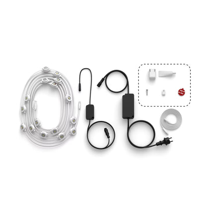 Lyskæde Festavia 18 m 32 LED RGB IP65