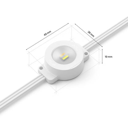 Lyskæde Festavia 18 m 32 LED RGB IP65