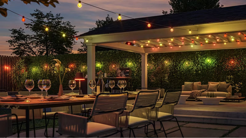 Lyskæde Festavia 7 m 10 LED RGB IP65