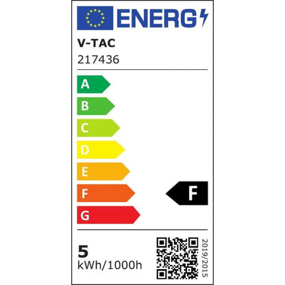 Lyskæde LED 5 m Sort IP44