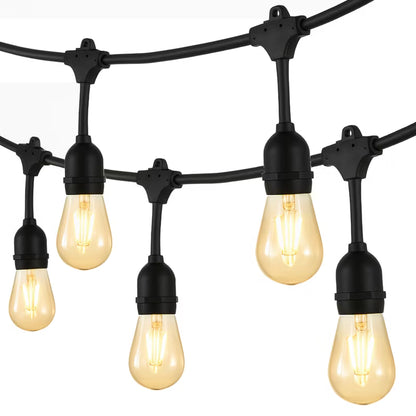 Lyskæde Udendørs 4 m med 5 LED Pærer IP44