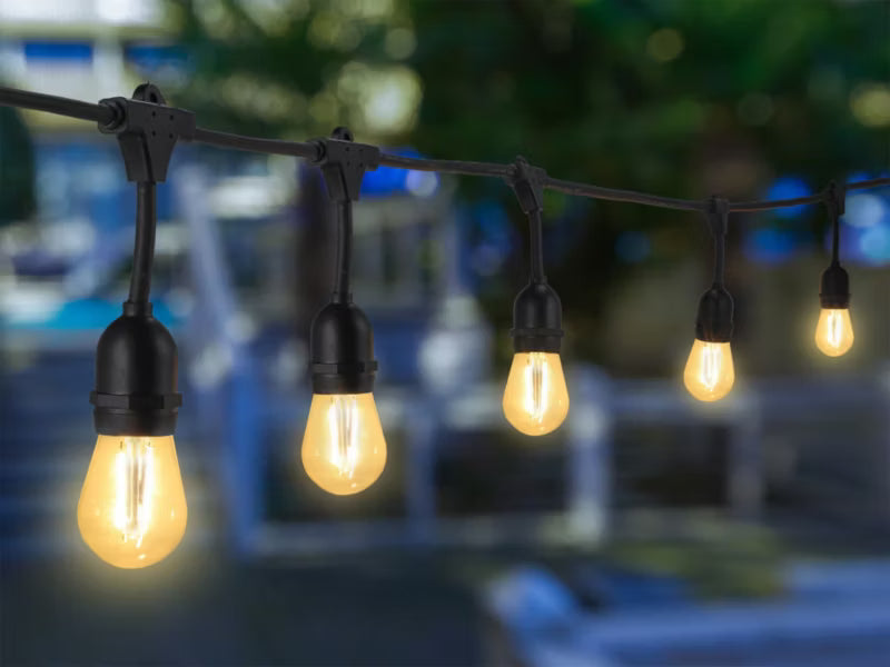 Lyskæde Udendørs 4 m med 5 LED Pærer IP44