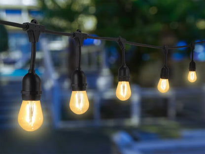 Lyskæde Udendørs 4 m med 5 LED Pærer IP44