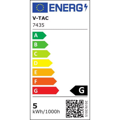 Lyskæde Udendørs LED 5 m RGB 10 Pærer Sort IP44