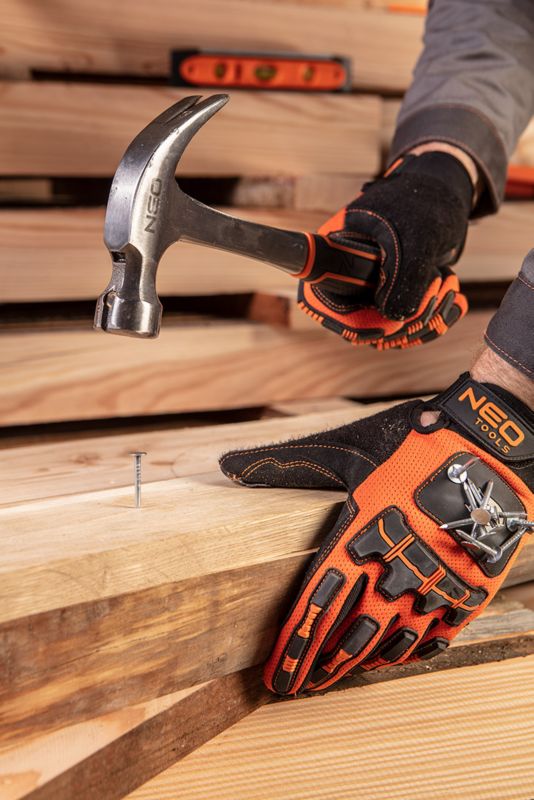 NEO TOOLS tømrerhammer 300 g sort 1 stk.