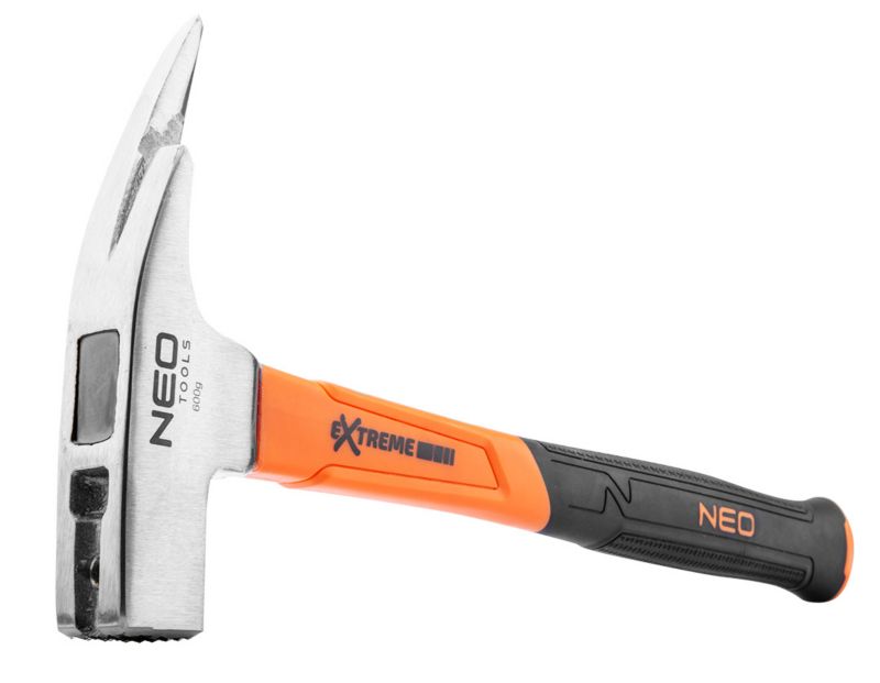 NEO TOOLS tømrerhammer 600 g i orange, 1 stk.
