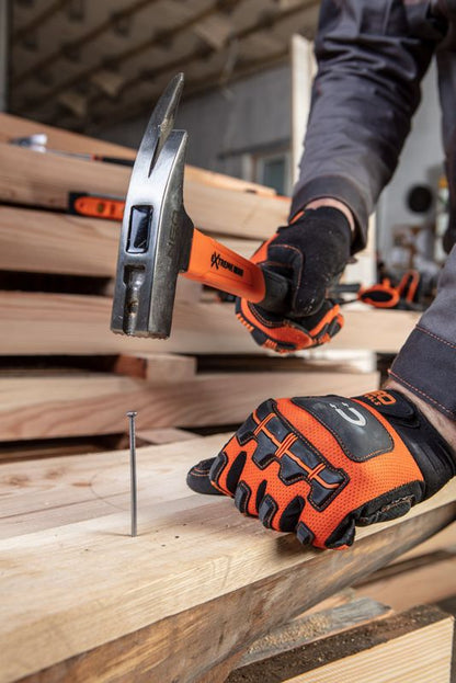 NEO TOOLS tømrerhammer 600 g i orange, 1 stk.