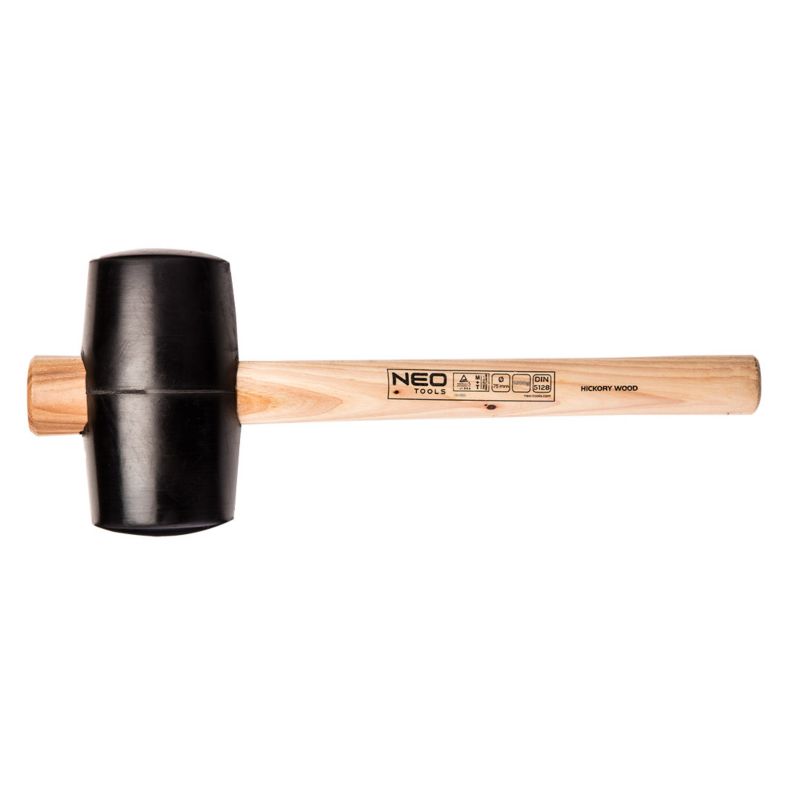 NEO TOOLS gummihammer 200 g brun 1 stk.