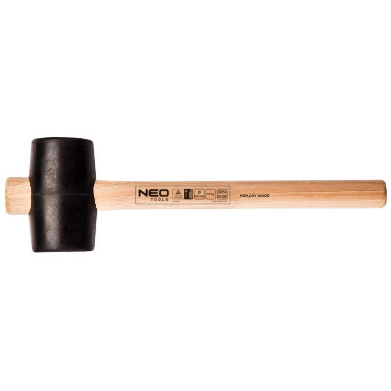 NEO TOOLS gummihammer 425 g brun 1 stk.