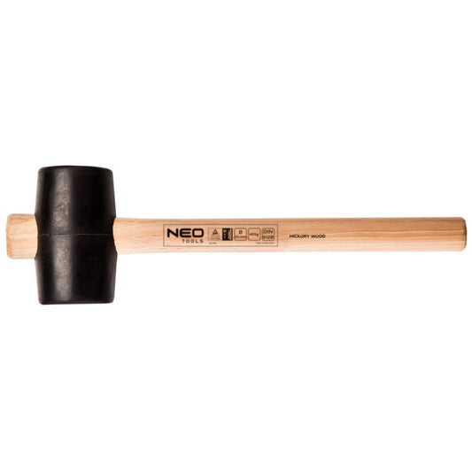 NEO TOOLS gummihammer 425 g brun 1 stk.