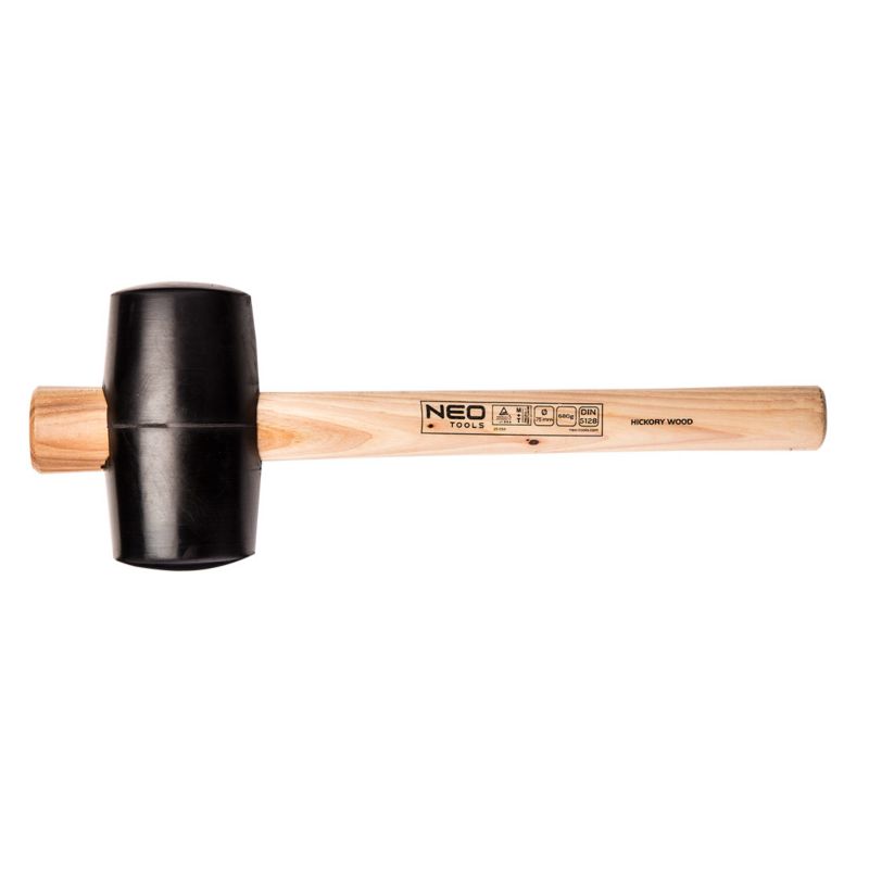 NEO TOOLS gummihammer 680 g brun 1 stk.