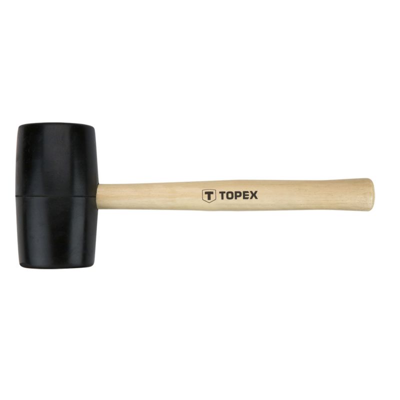 Gummihammer TOPEX 680 g brun 1 stk.