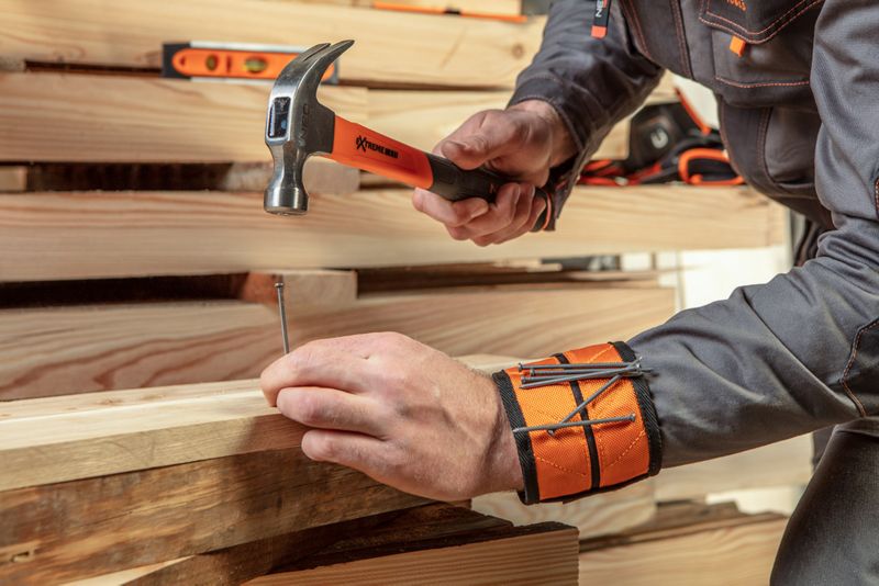 NEO TOOLS snedkerhammer 450 g i orange, 1 stk.