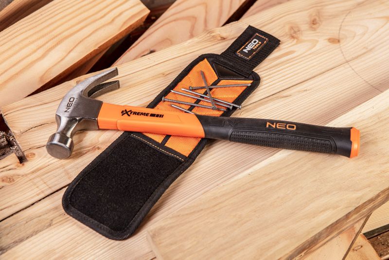 NEO TOOLS snedkerhammer 450 g i orange, 1 stk.