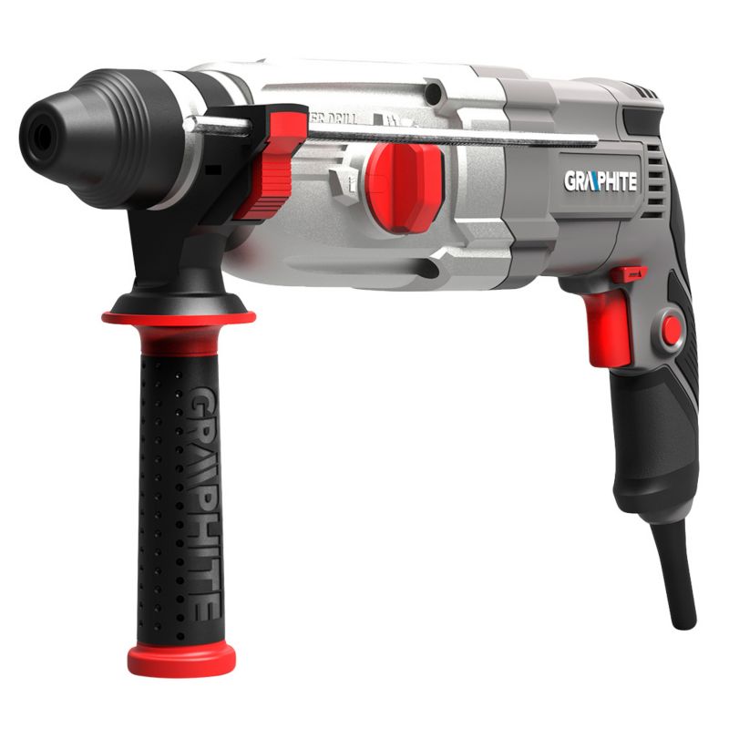 SDS+ borehammer GRAPHITE 900W med kuffert, 1 stk.