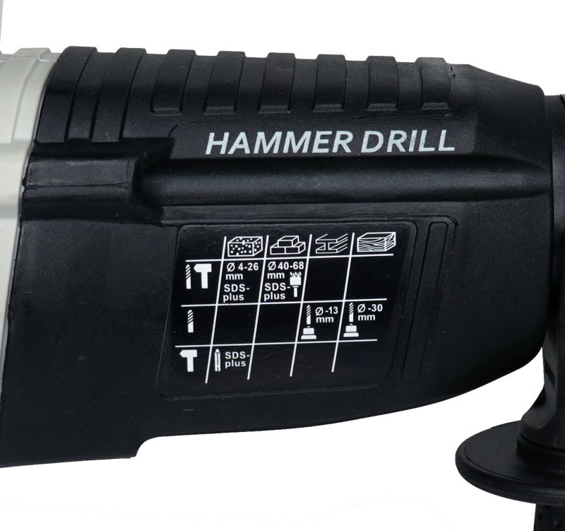 Prime3 SDS+ borehammer 800 W 3 J TRH31, 1 stk.