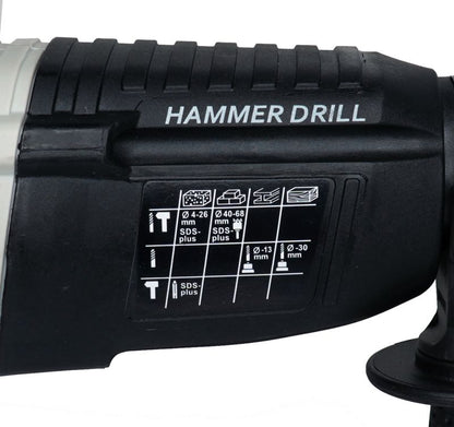 Prime3 SDS+ borehammer 800 W 3 J TRH31, 1 stk.