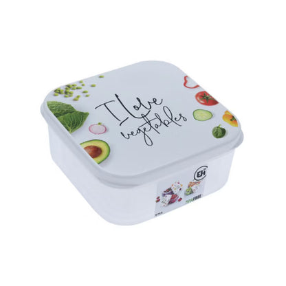 Madopbevaringsbøtter 4 Dele 300-1000 ml BPA-Fri