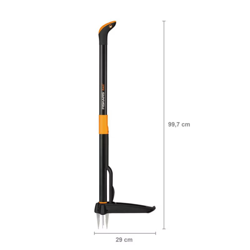 Mælkebøttefjerner Xact 100 cm Rustfrit Stål
