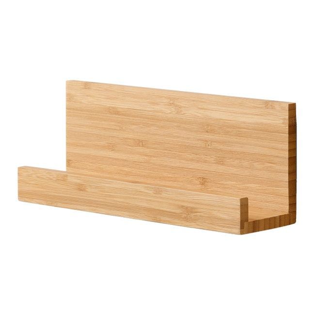 Magnetisk Hylde Pecel S 25,5 cm Bambus