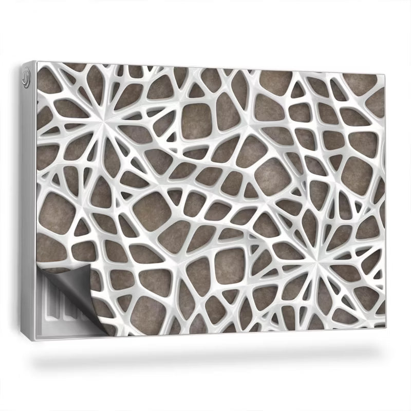 Magnetisk Radiatormåtte 90x60 cm Spindelvæv