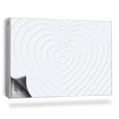 Magnetisk Radiatormåtte Hvid