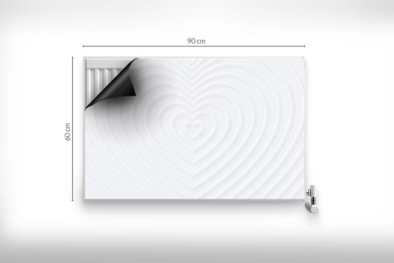 Magnetisk Radiatormåtte Hvid