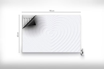 Magnetisk Radiatormåtte Hvid