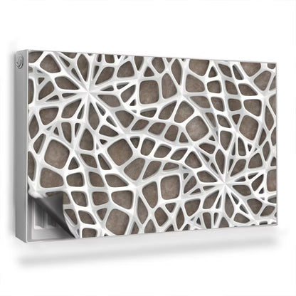 Magnetisk Radiatorskjuler 100x60 cm Spindelvæv Mønster