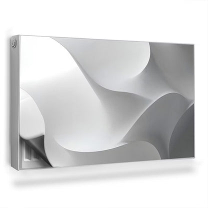Magnetisk Radiatorskjuler 100x60 cm Geometrisk Grå