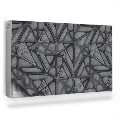 Magnetisk Radiatorskjuler 100x60 cm Metalstruktur